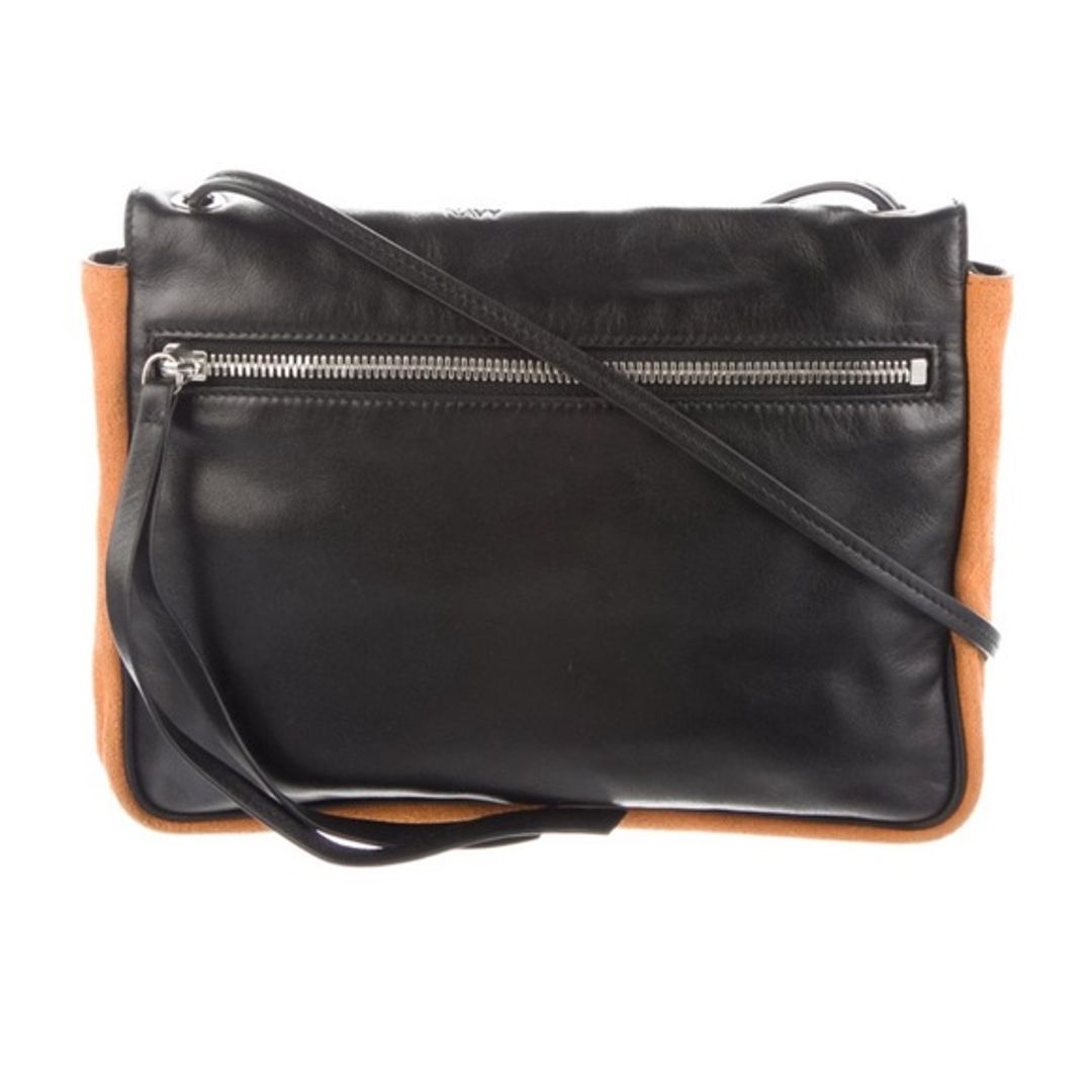 Jil Sander Navy Leather/Suede Bag