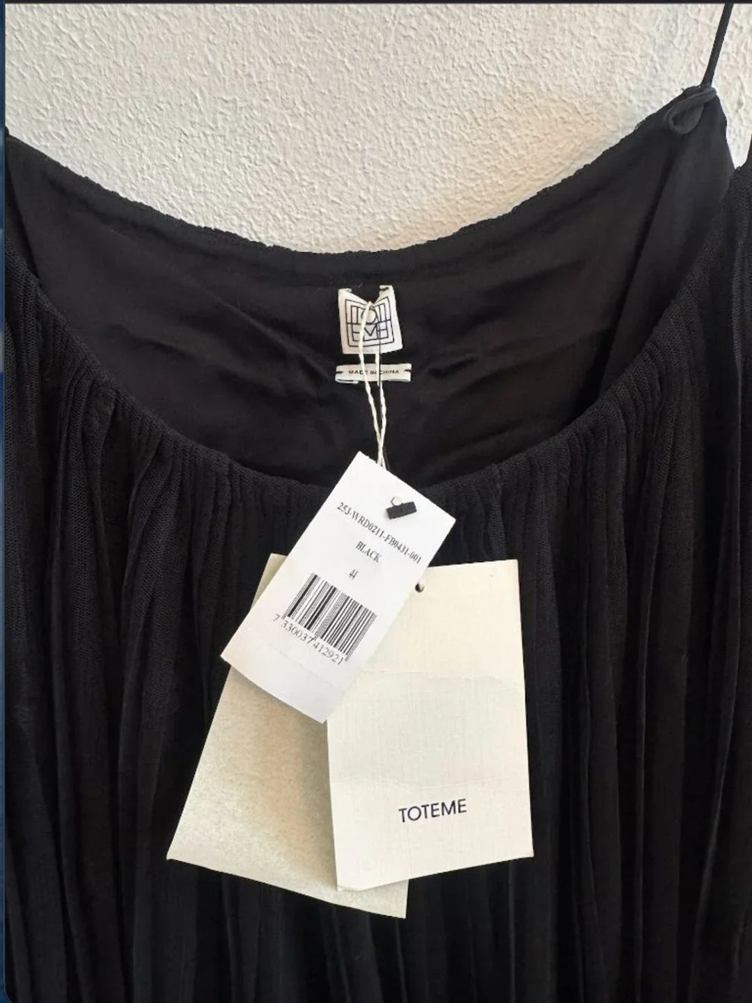 Floral tulle dress black