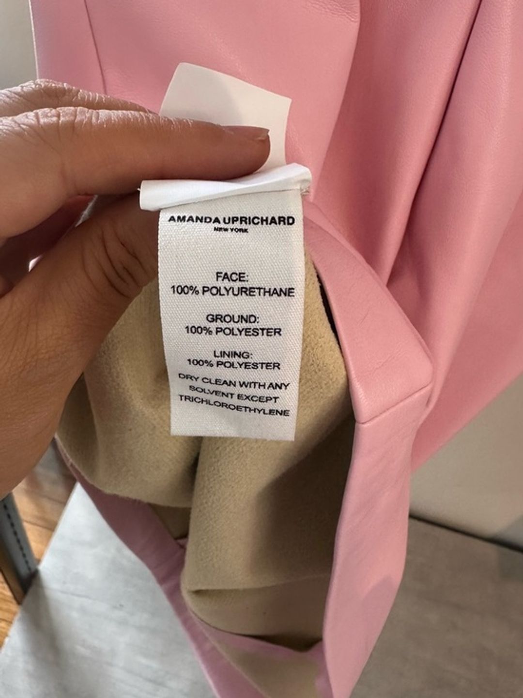 NWT Amanda Uprichard Margot Soft Pink Tank Mini Dress