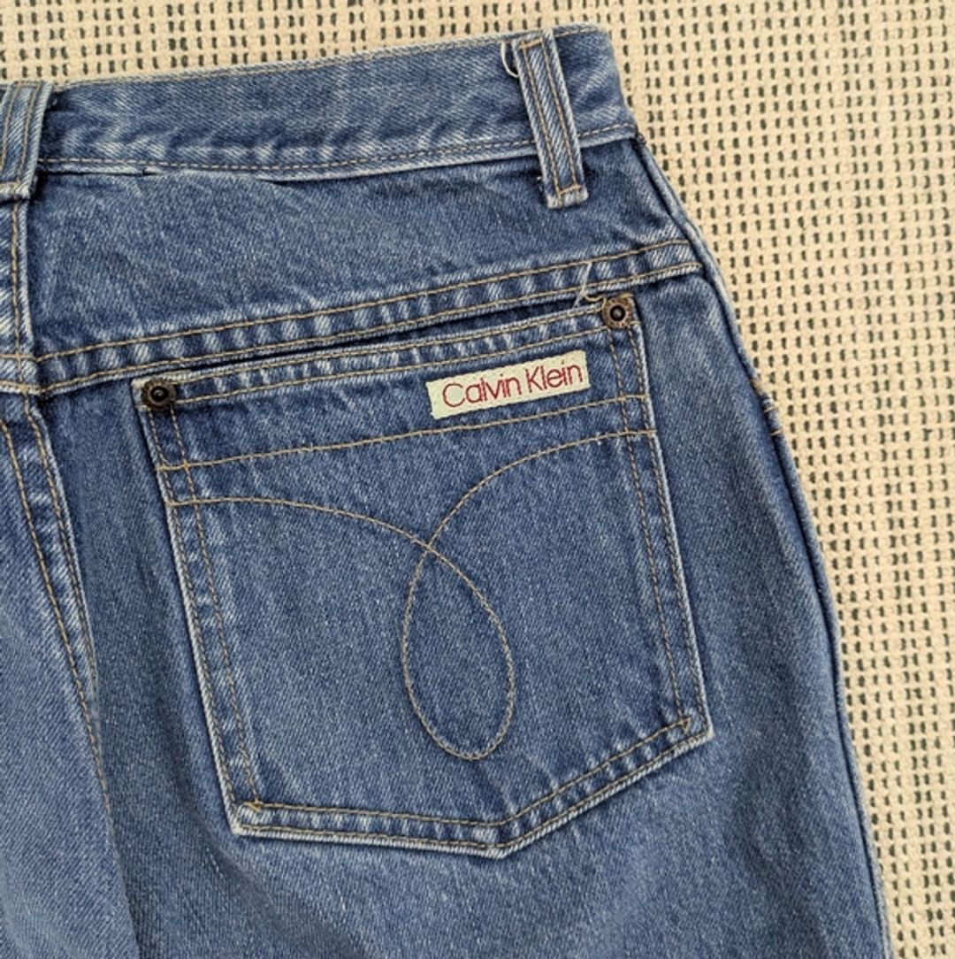 Vintage 80's Calvin Klein Straight Leg Jeans 29