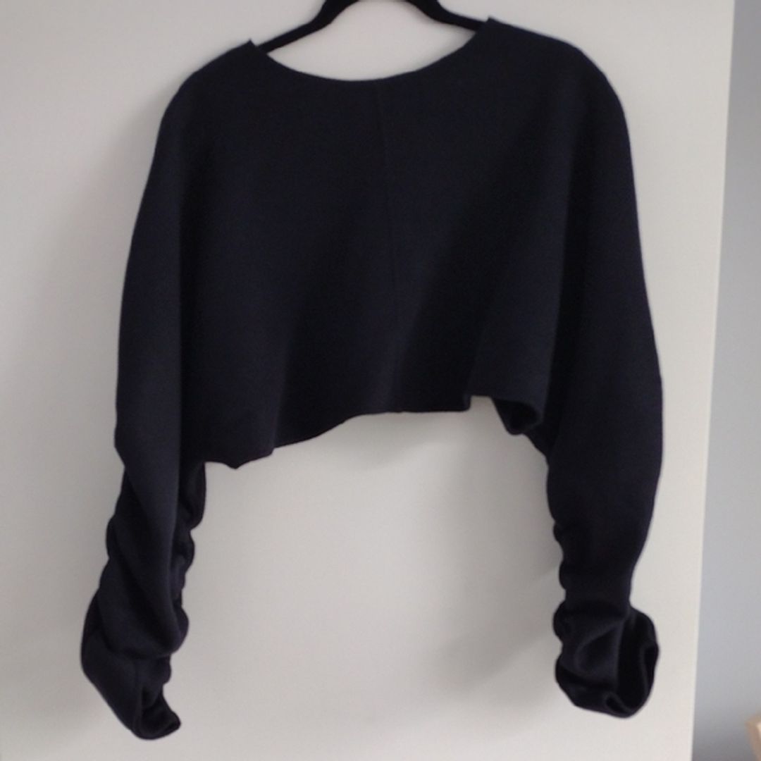 COS Open-Back Wool Bolero Jacket