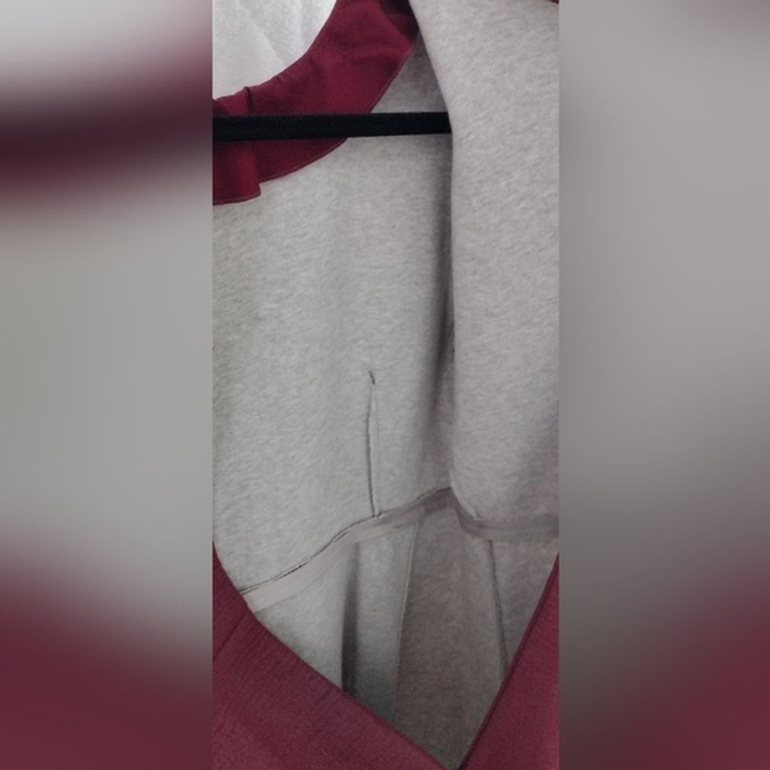 COS Plum Fit and Flare Dress