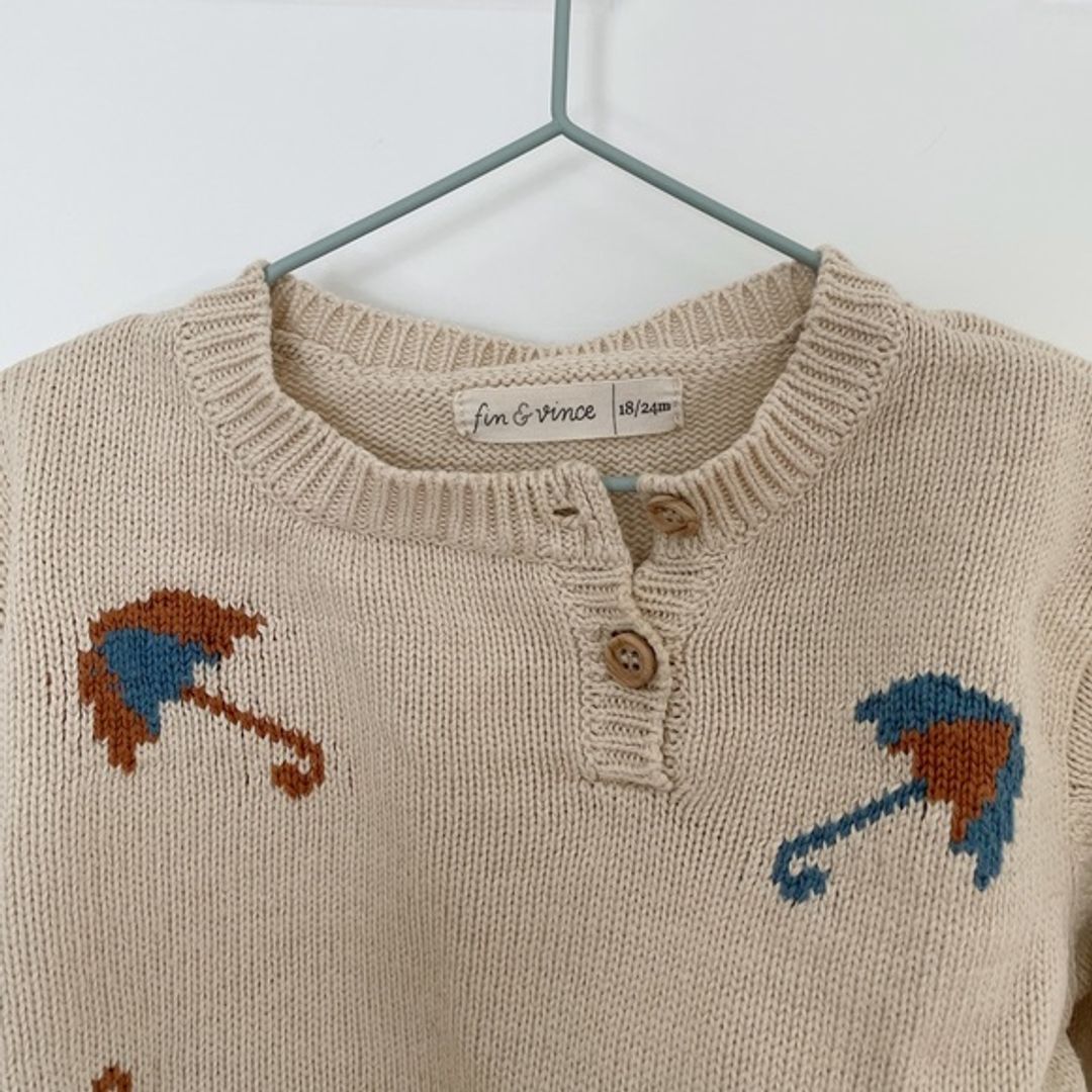 Vince Fin & Vince Umbrella Sweater 18/24 months
