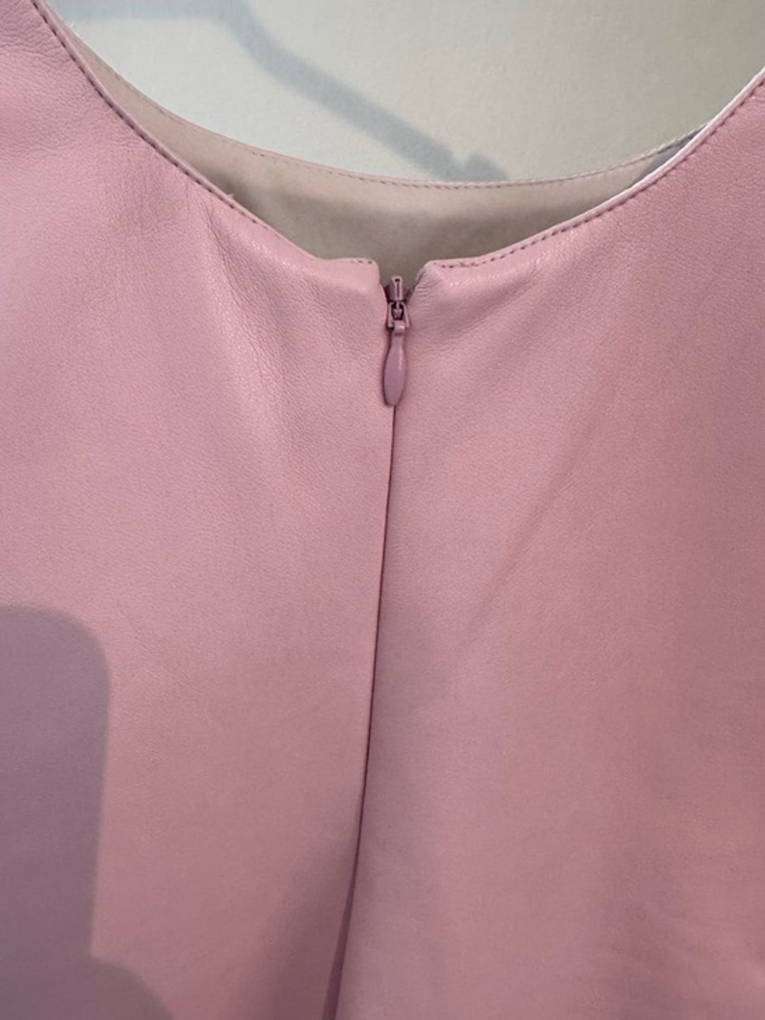 NWT Amanda Uprichard Margot Soft Pink Tank Mini Dress