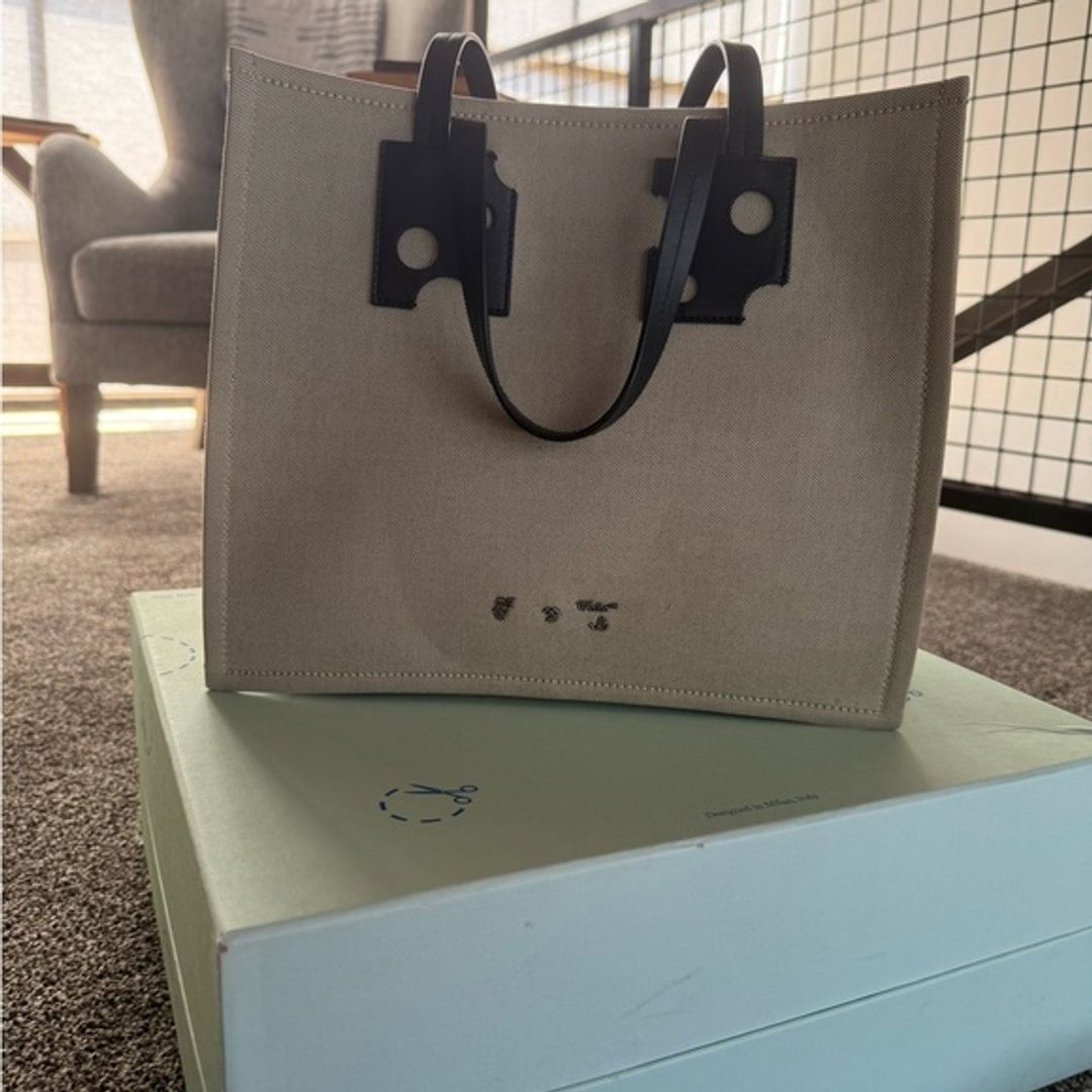 Off-White Repeat Shopping Tote