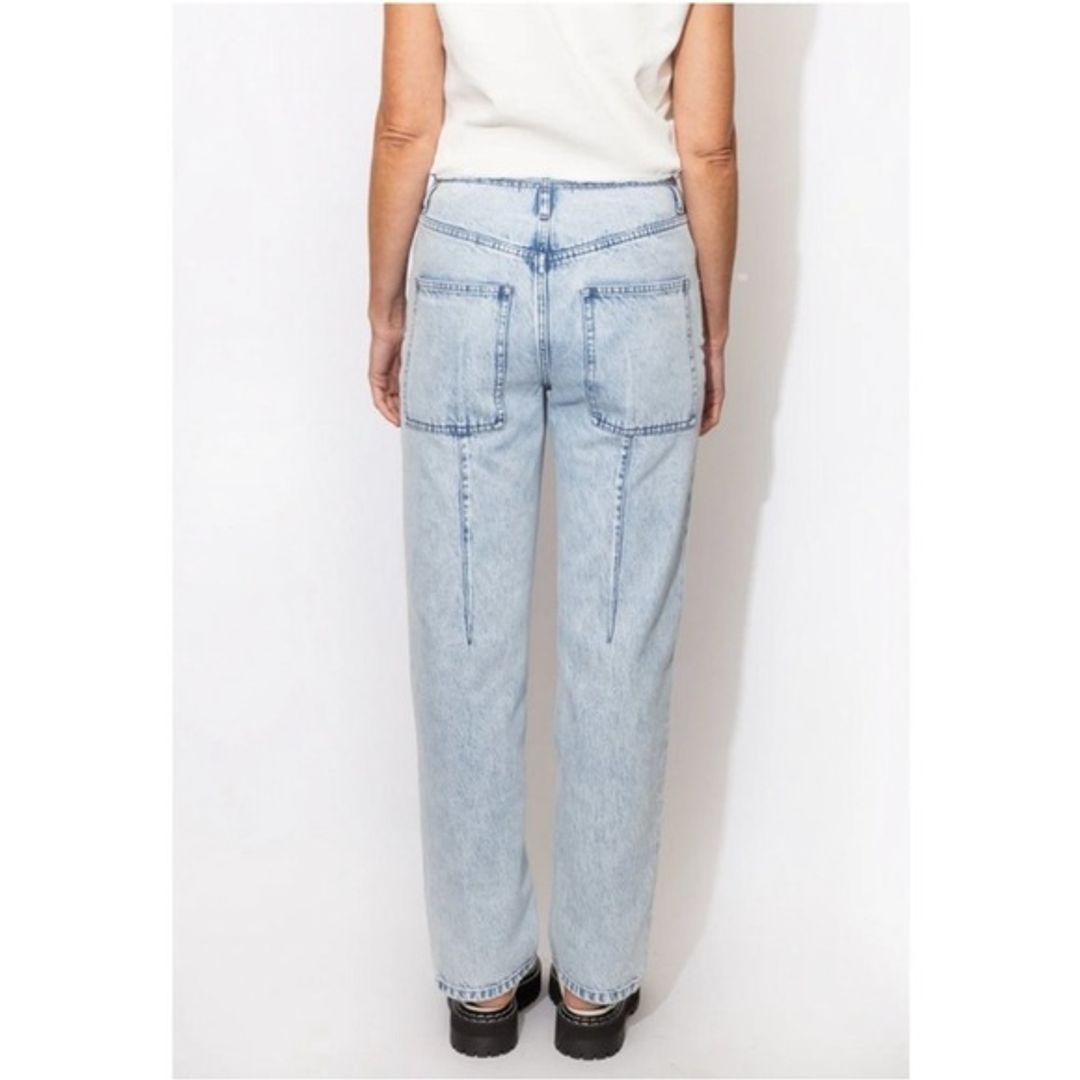 Tibi Acid Iceberg Newman Jeans