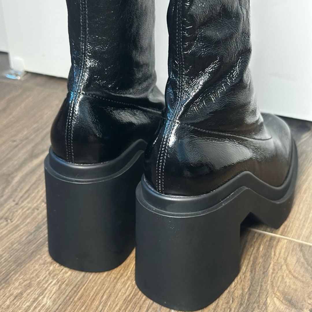 NWT Clergerie Robert Clergerie Leather Knee-High Women's Boots