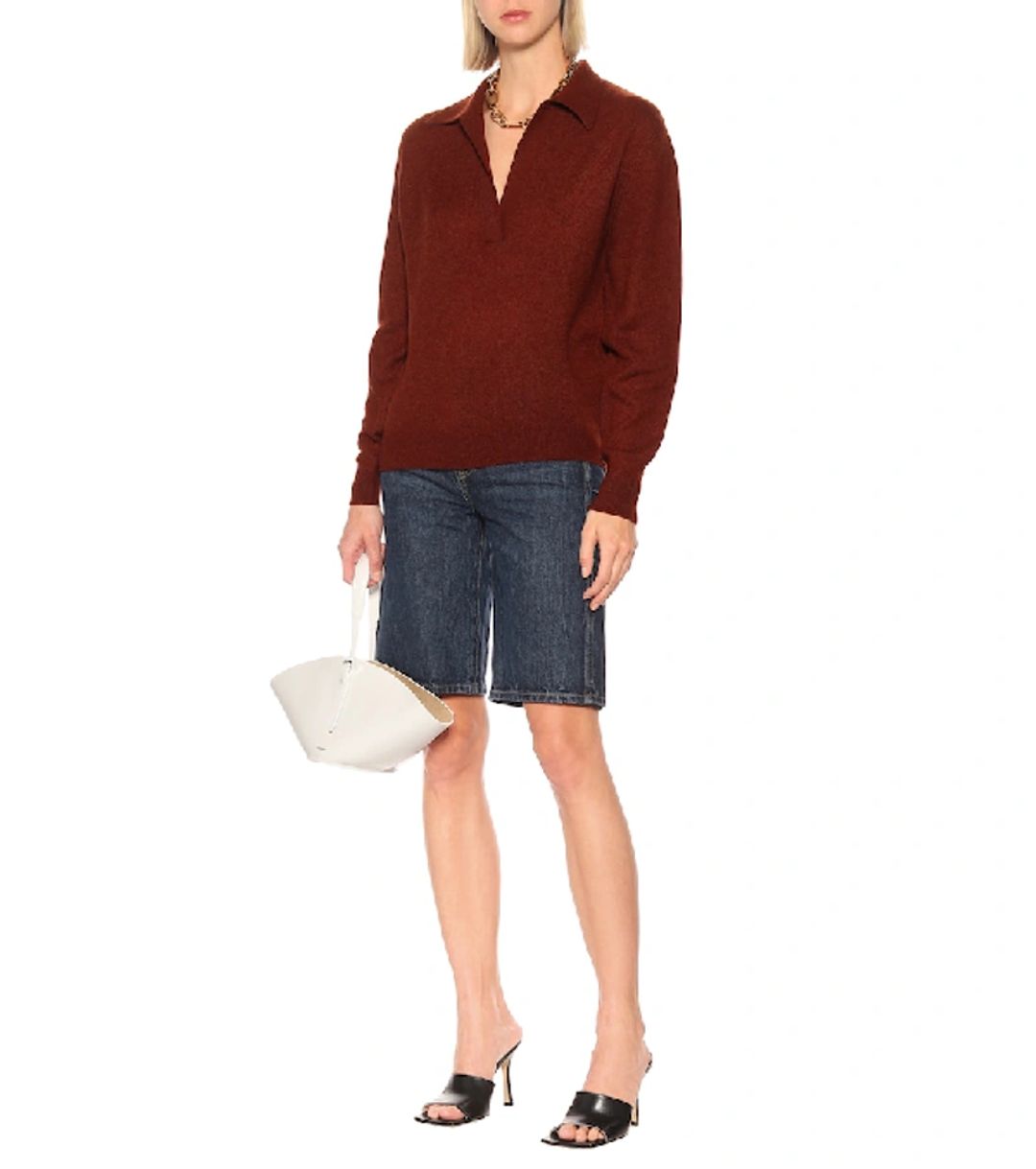 The Jo Sweater in Burgundy #8