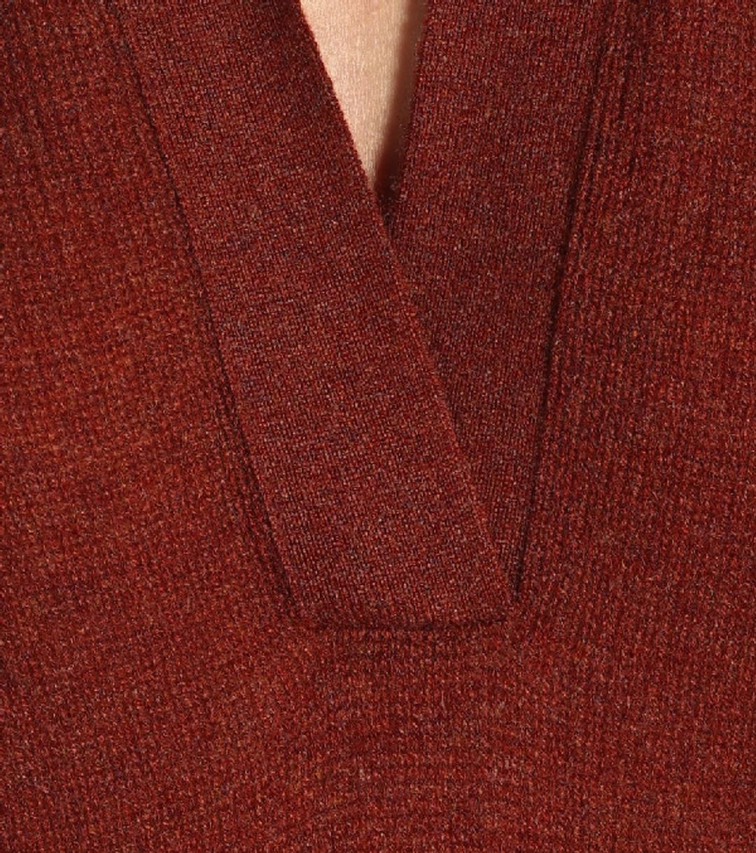 The Jo Sweater in Burgundy #6