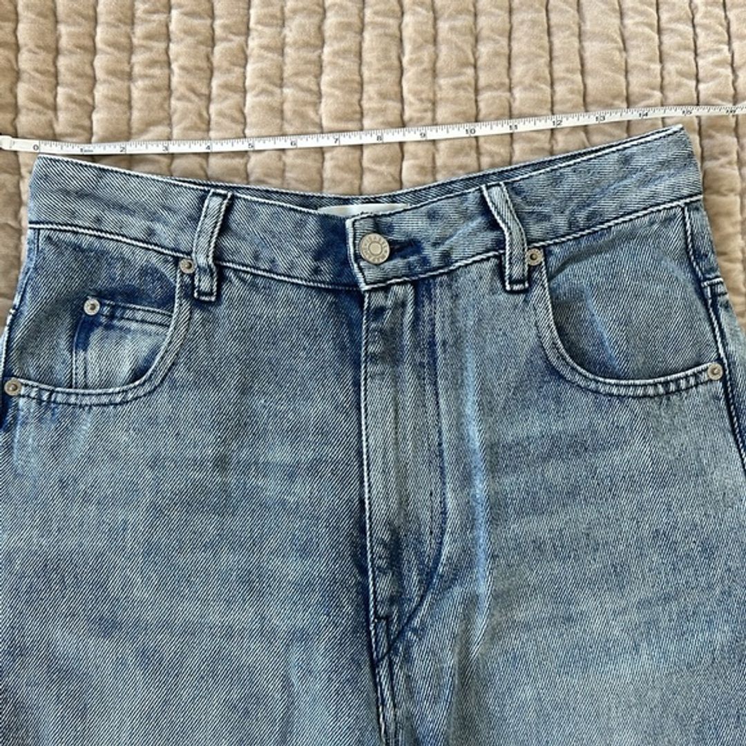 Isabel Marant Etoile Tilorsya High Rise Wide Leg Jeans