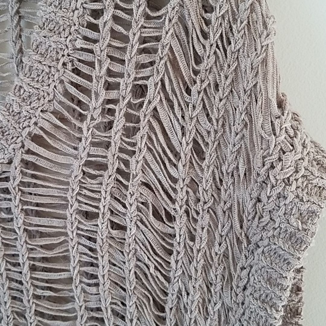 J Brand Crotchet Sleeveless Top