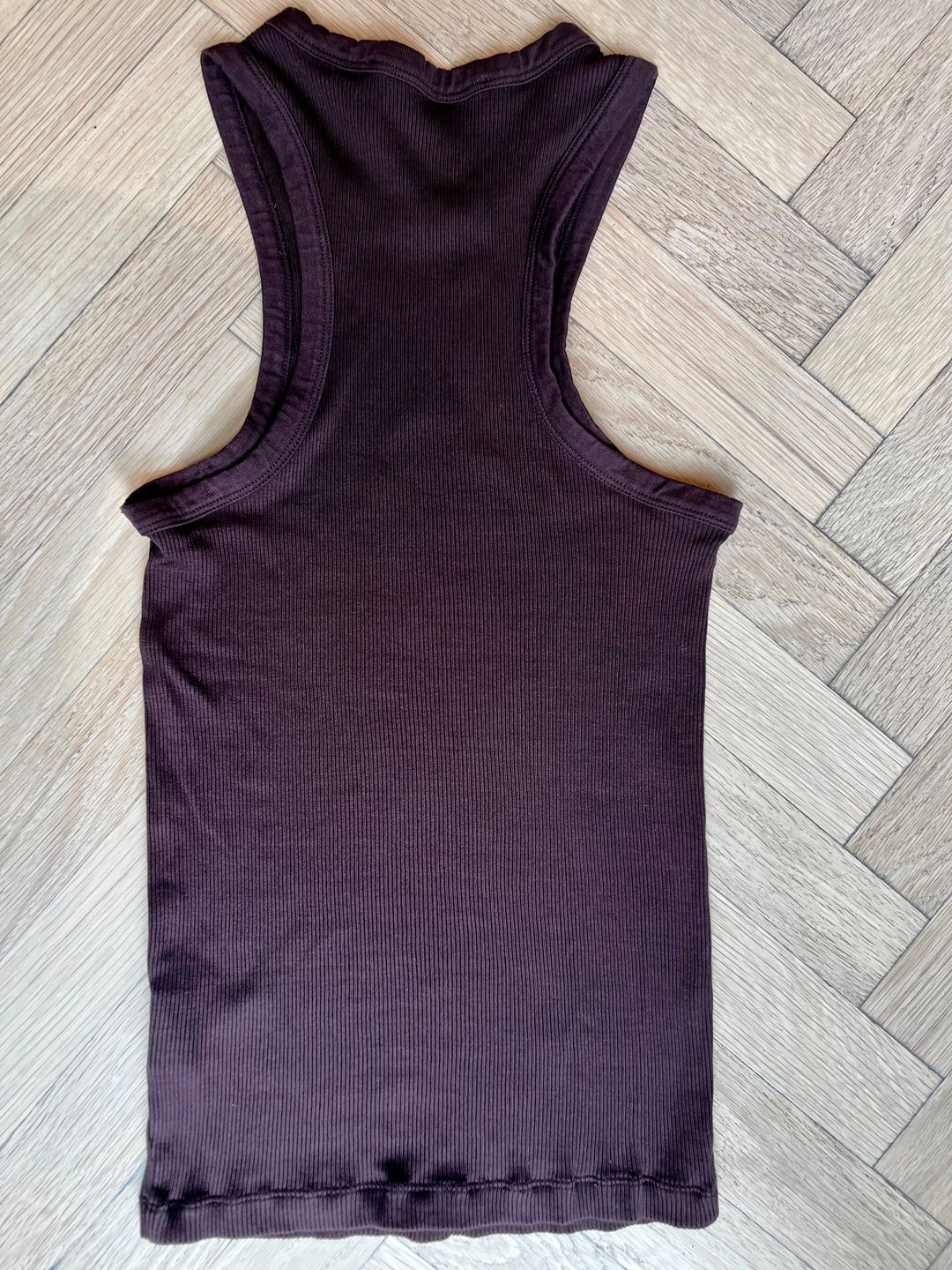 Frames Racer Tank size 36 100%cotton