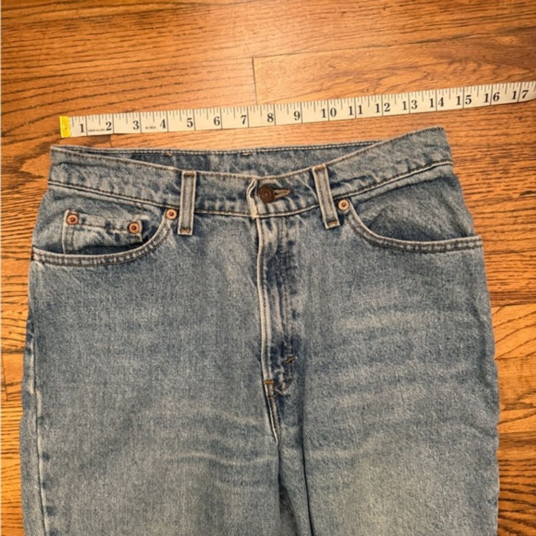 Levi's Made in the USA Vintage Light Blue Straight Leg Jeans