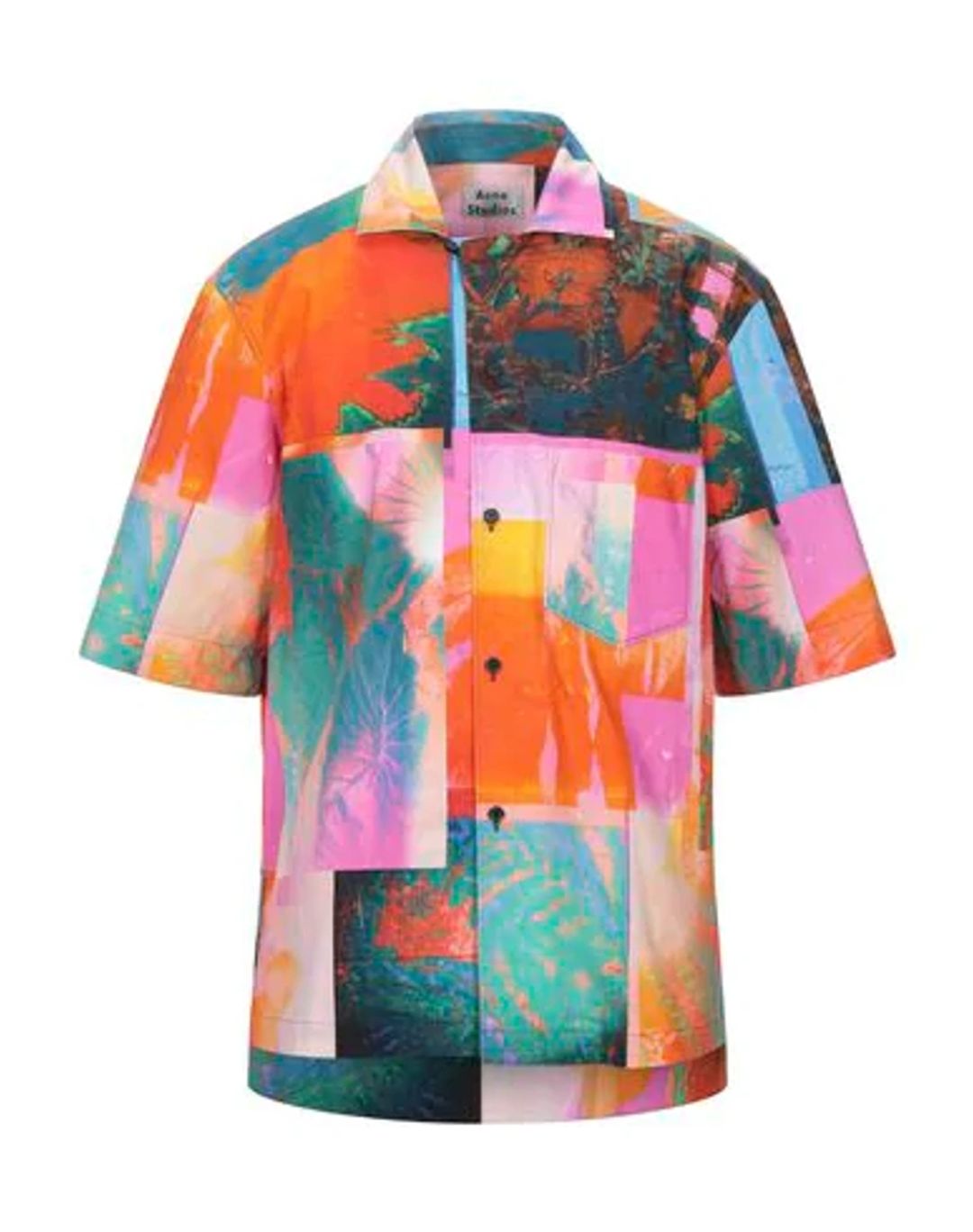 Simon Botanical Print Vacation Shirt