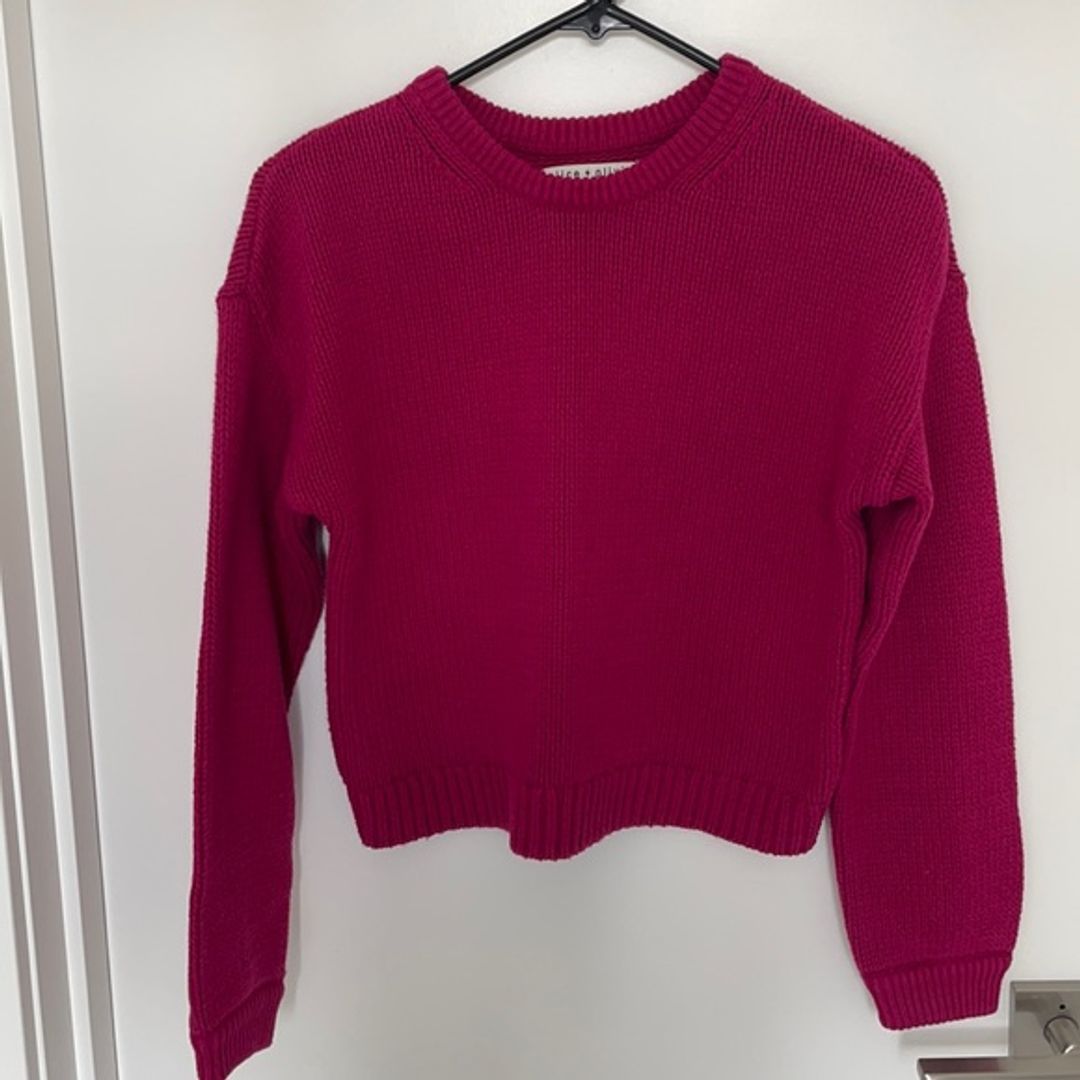 Alice + Olivia Cropped Sweater