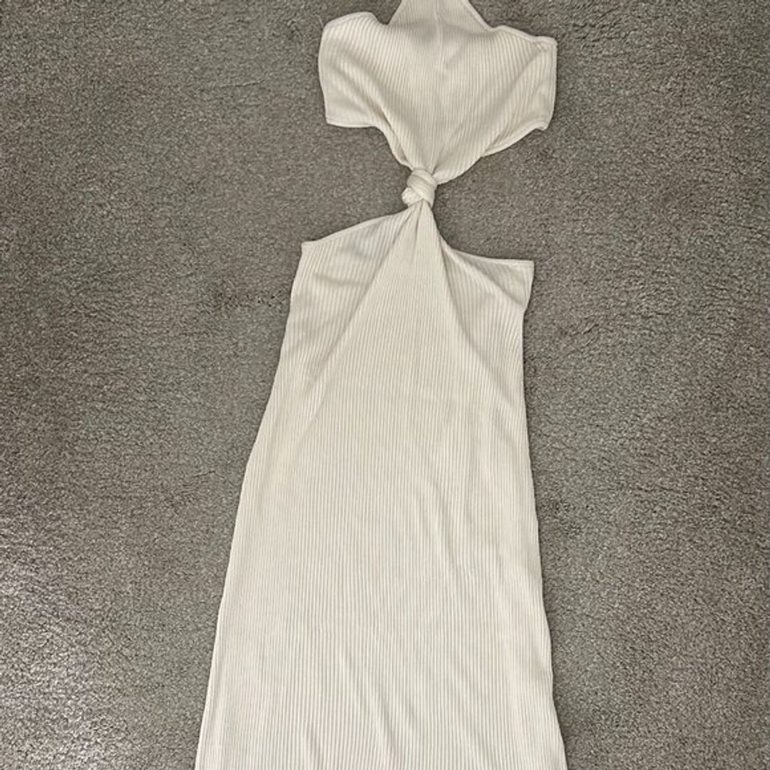 CAMERON KNIT DRESS - OFF WHITE