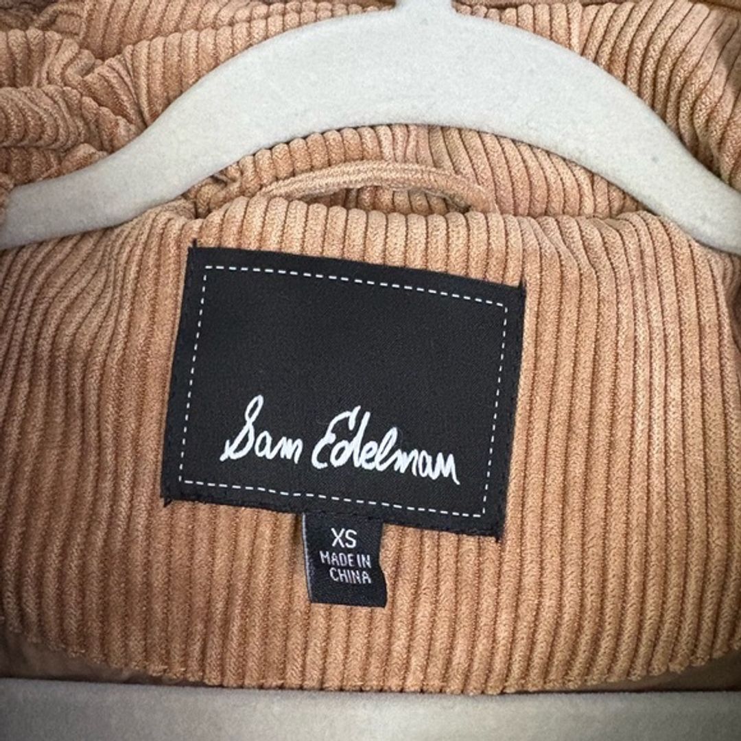 Sam Edelman Camel Corduroy Jacket