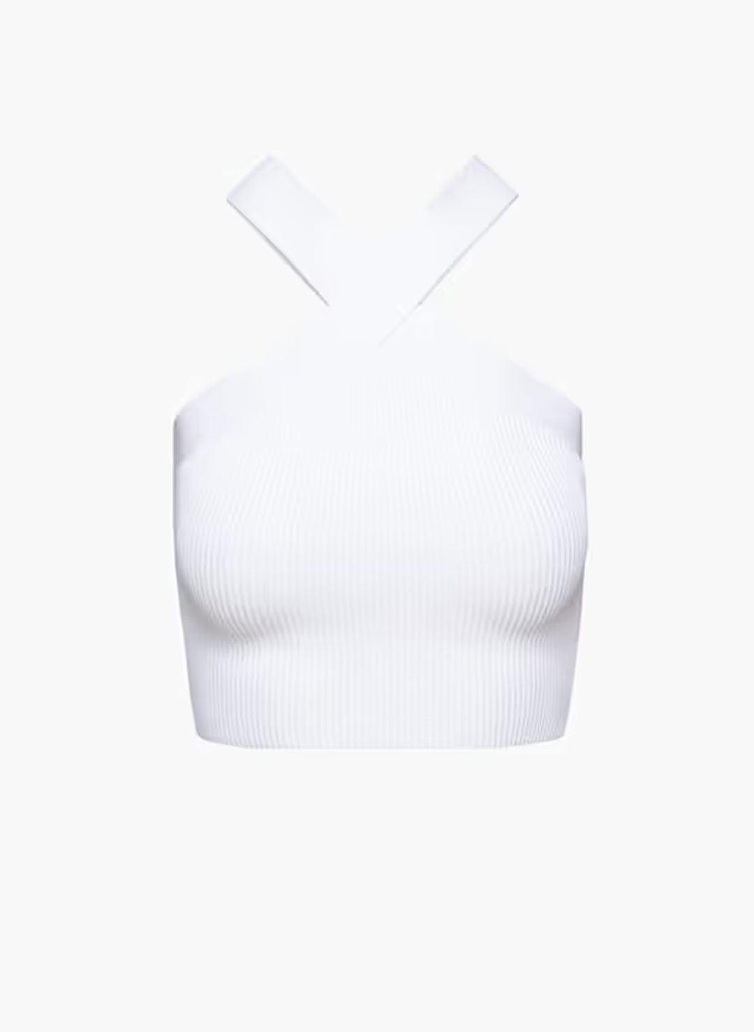 Aritzia SCULPT KNIT CRISS CROSS TANK