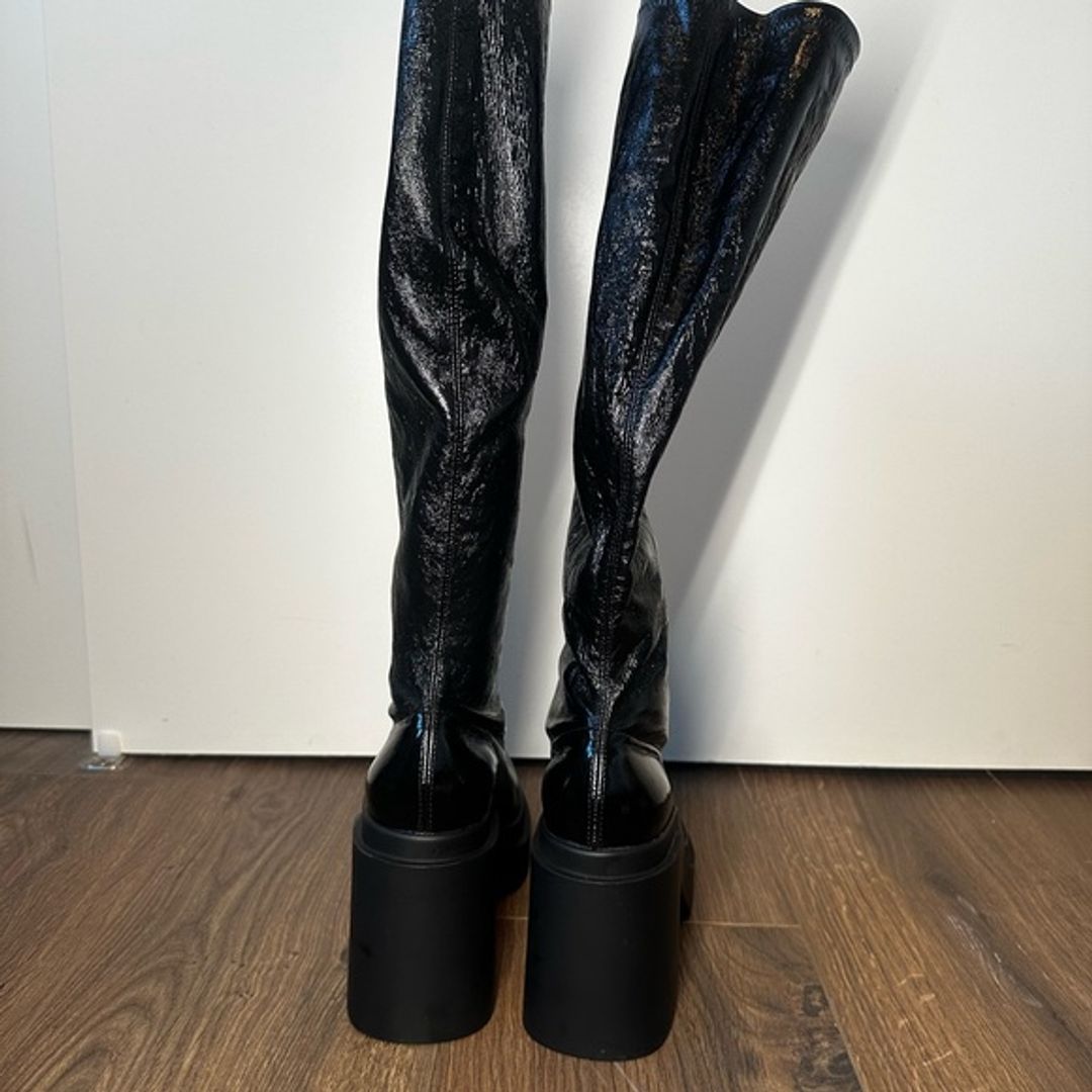 NWT Clergerie Robert Clergerie Leather Knee-High Women's Boots