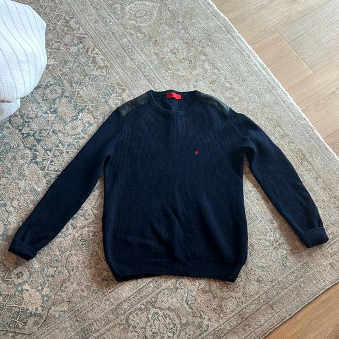 Carolina Herrera Vintage Sweater with Elbow Patches
