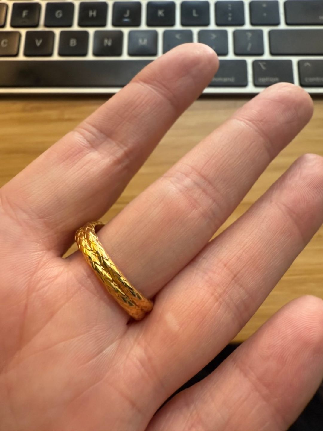 Harris Reed Coiled Serpent Ring | 18ct Gold Plated