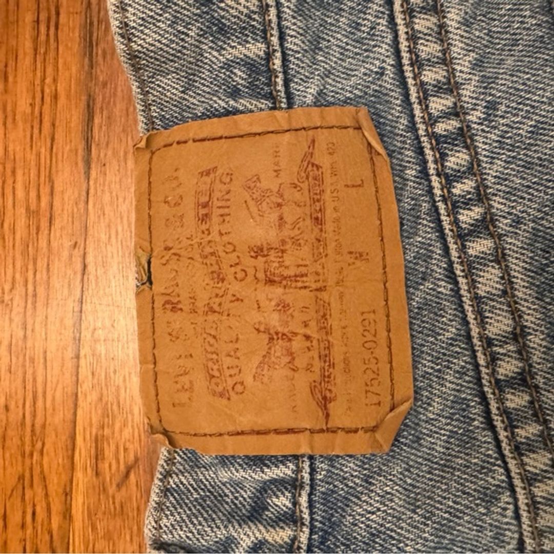 Levi's Made in the USA Vintage Light Blue Straight Leg Jeans