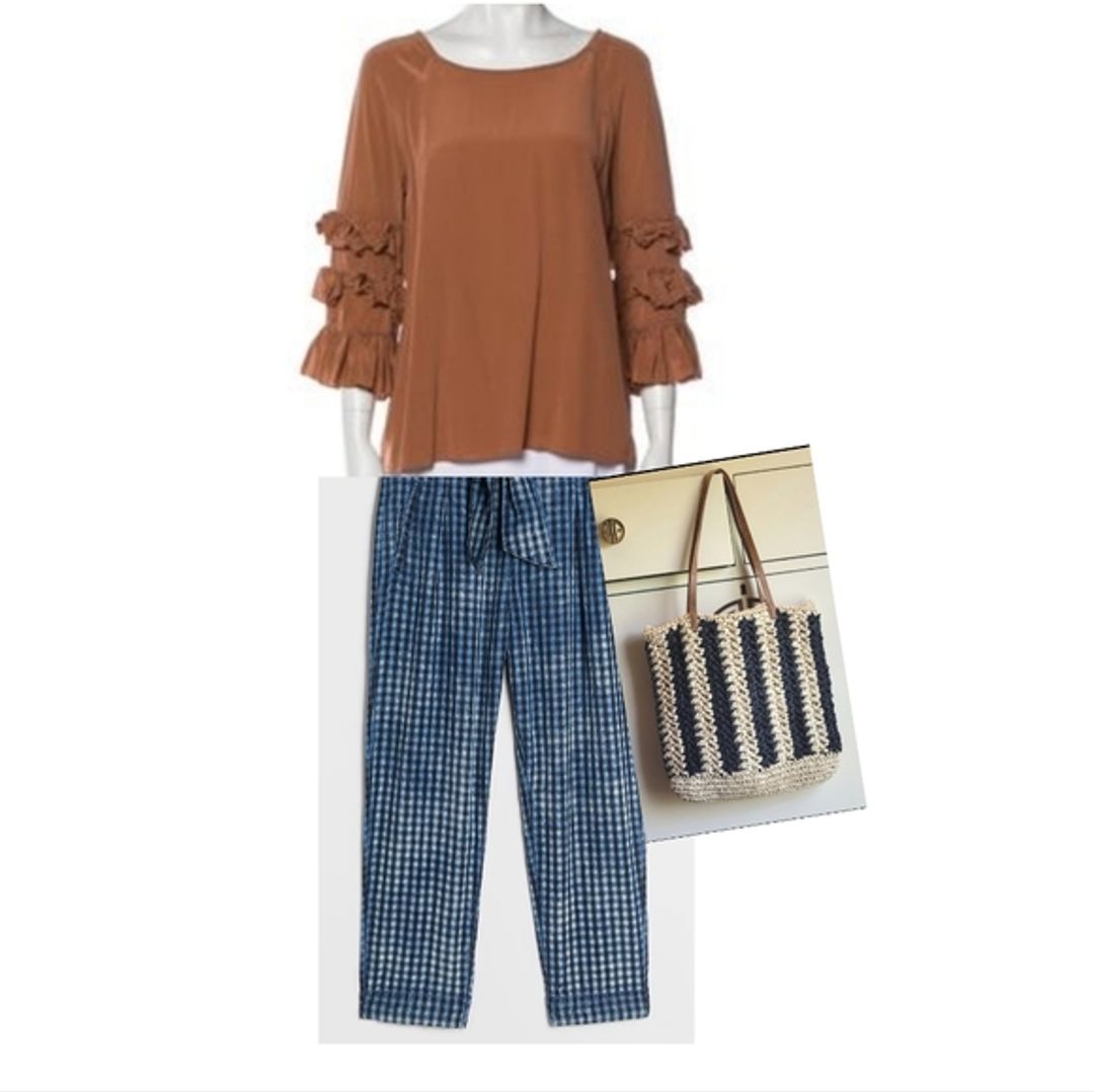 NWT Anthropologie Maeve Avryl Bleached Slim Pants