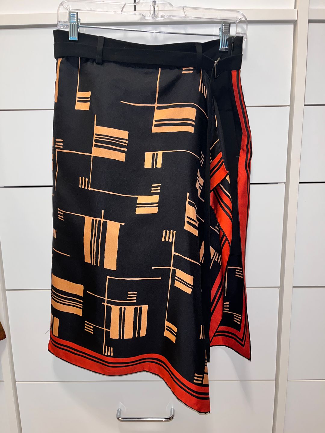 SS 2018 Wrap Front Scarf Skort