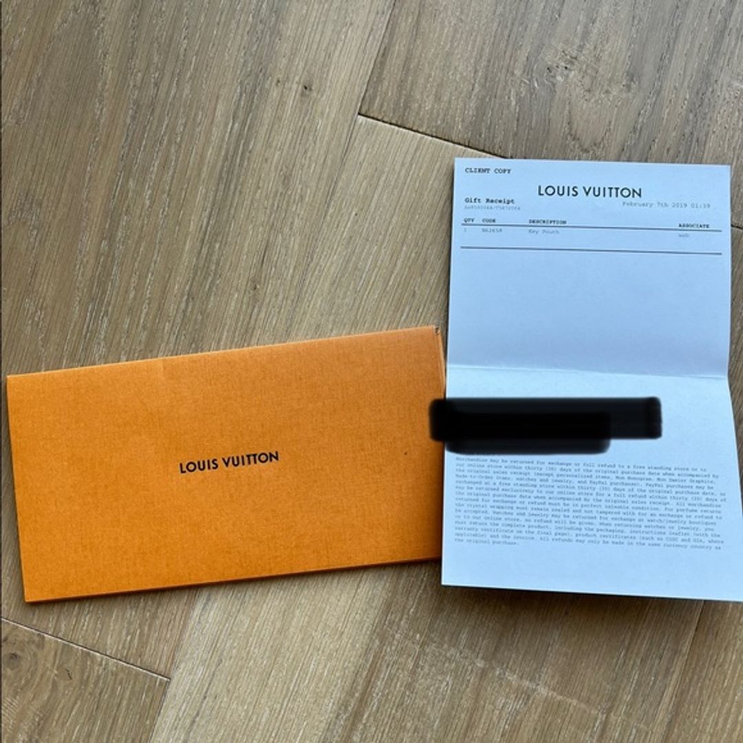 Louis Vuitton Damier Ebene Key Pouch