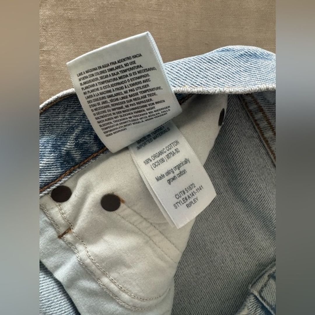 AGolde Ripley Mid-Rise Straight Jeans