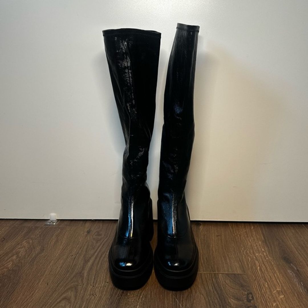 NWT Clergerie Robert Clergerie Leather Knee-High Women's Boots
