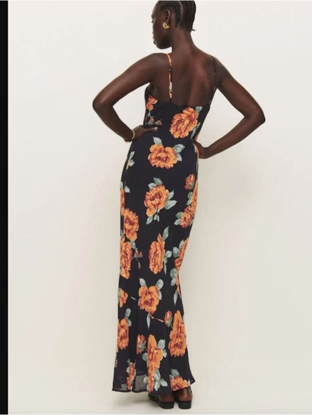 NWT Reformation Parma Dress Bias Floral Slip Maxi Dress