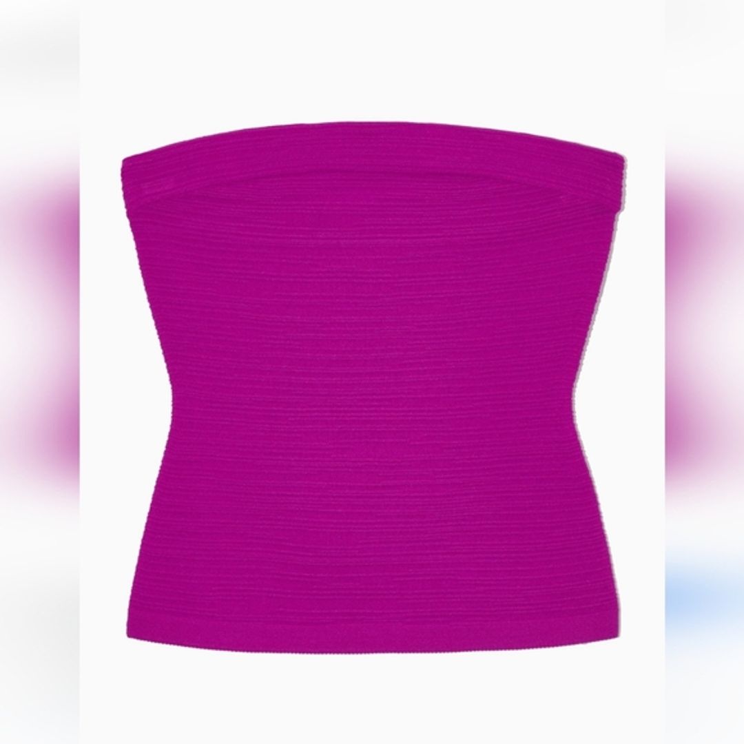 NWT COS Textured Bandeau Top