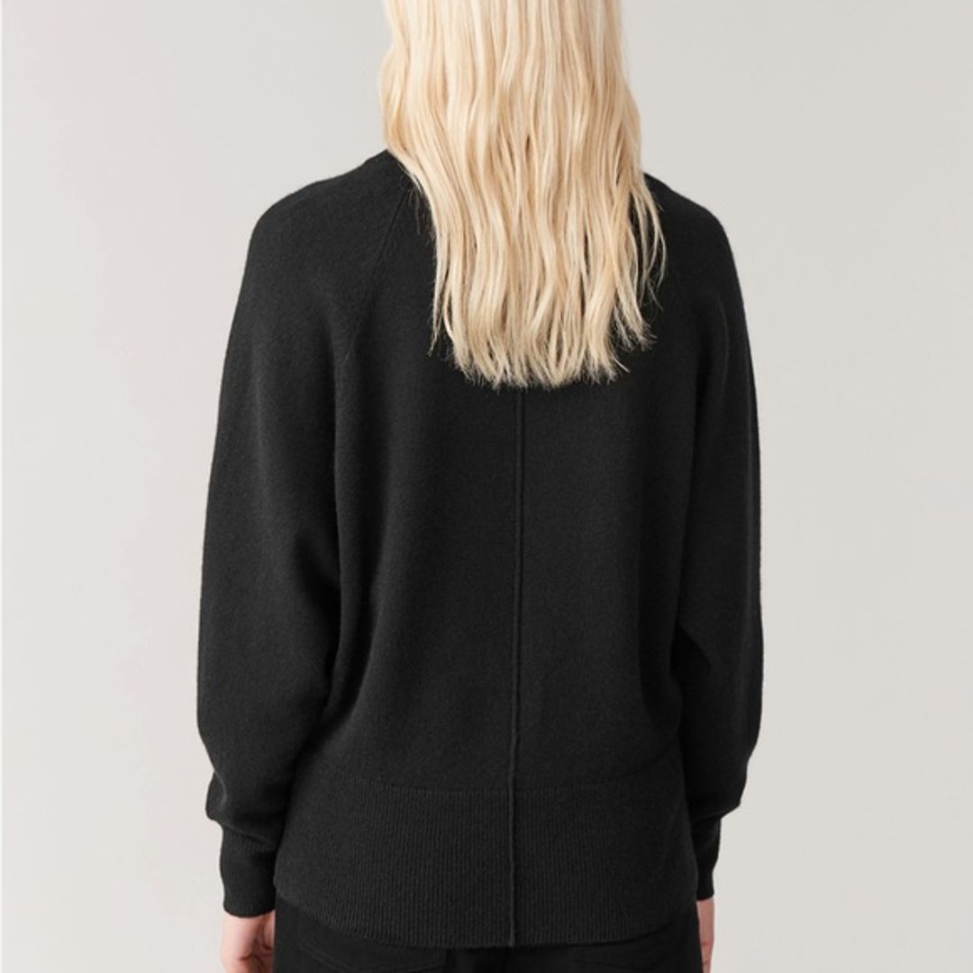 COS Knitted Cotton-Yak Sweater