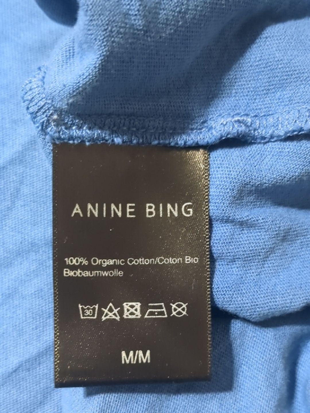 Ashton Tee Snake - Washed Electric Blue