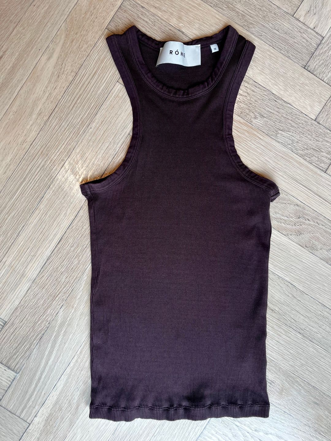 Frames Racer Tank size 36 100%cotton