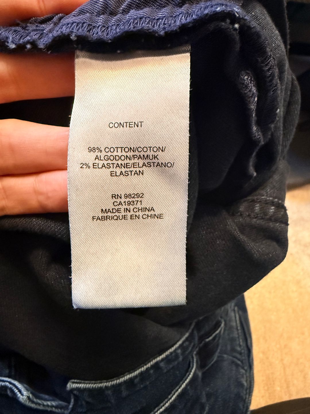 Tibi Classic Indigo Denim Barry Jean