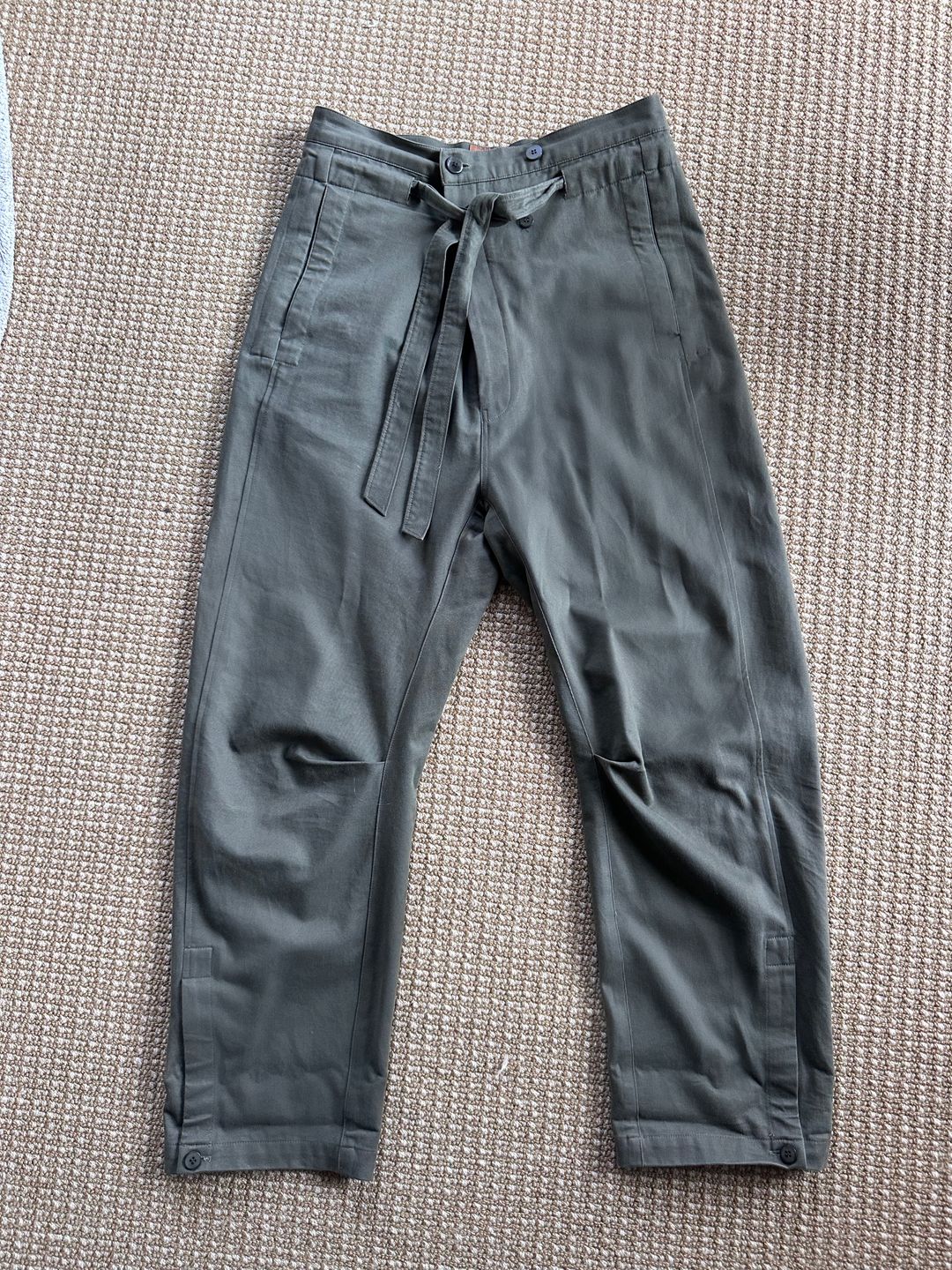 Everything Tie-Waist Barrel-Leg Pants