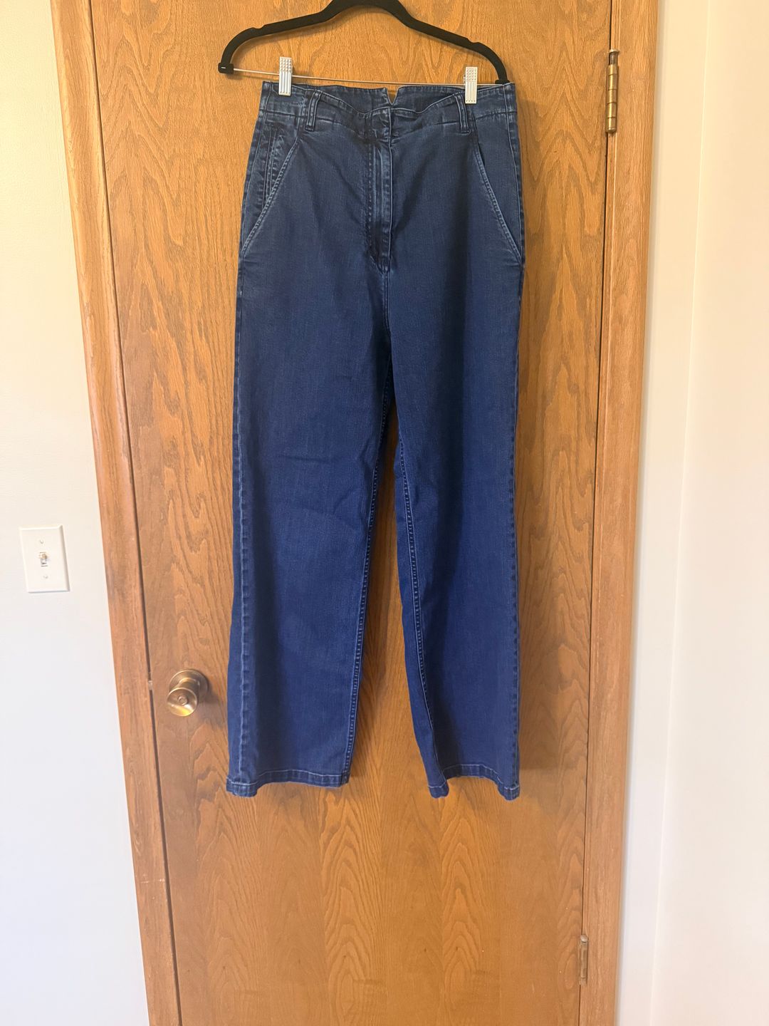 Tibi Classic Indigo Denim Barry Jean