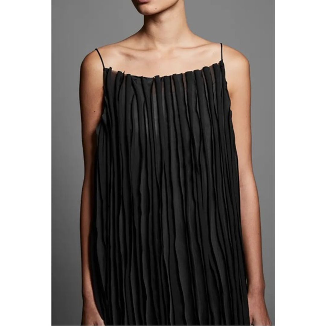 COS Black Maxi Dress