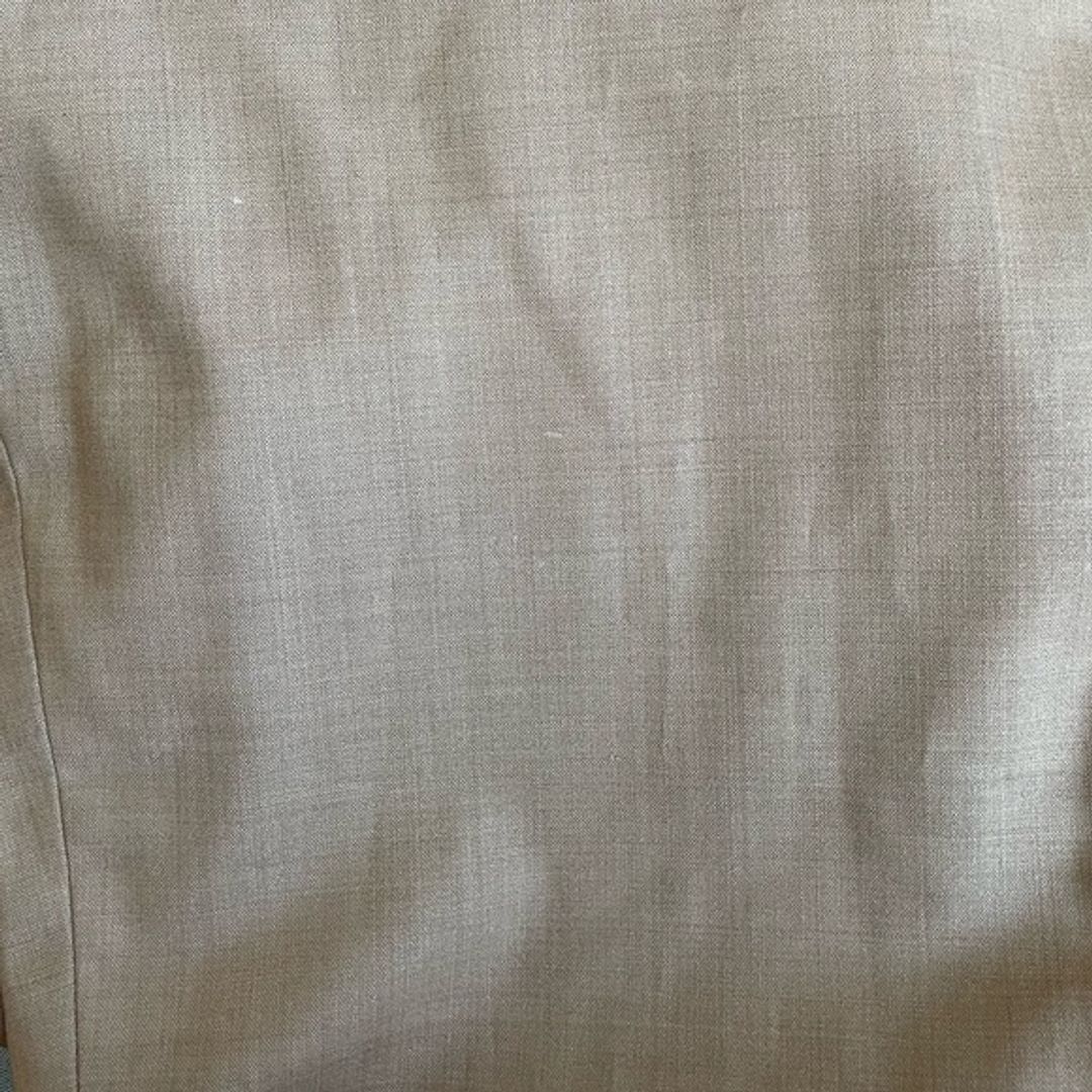 Tibi Buff Tan Tropical Wool Pull On Pant