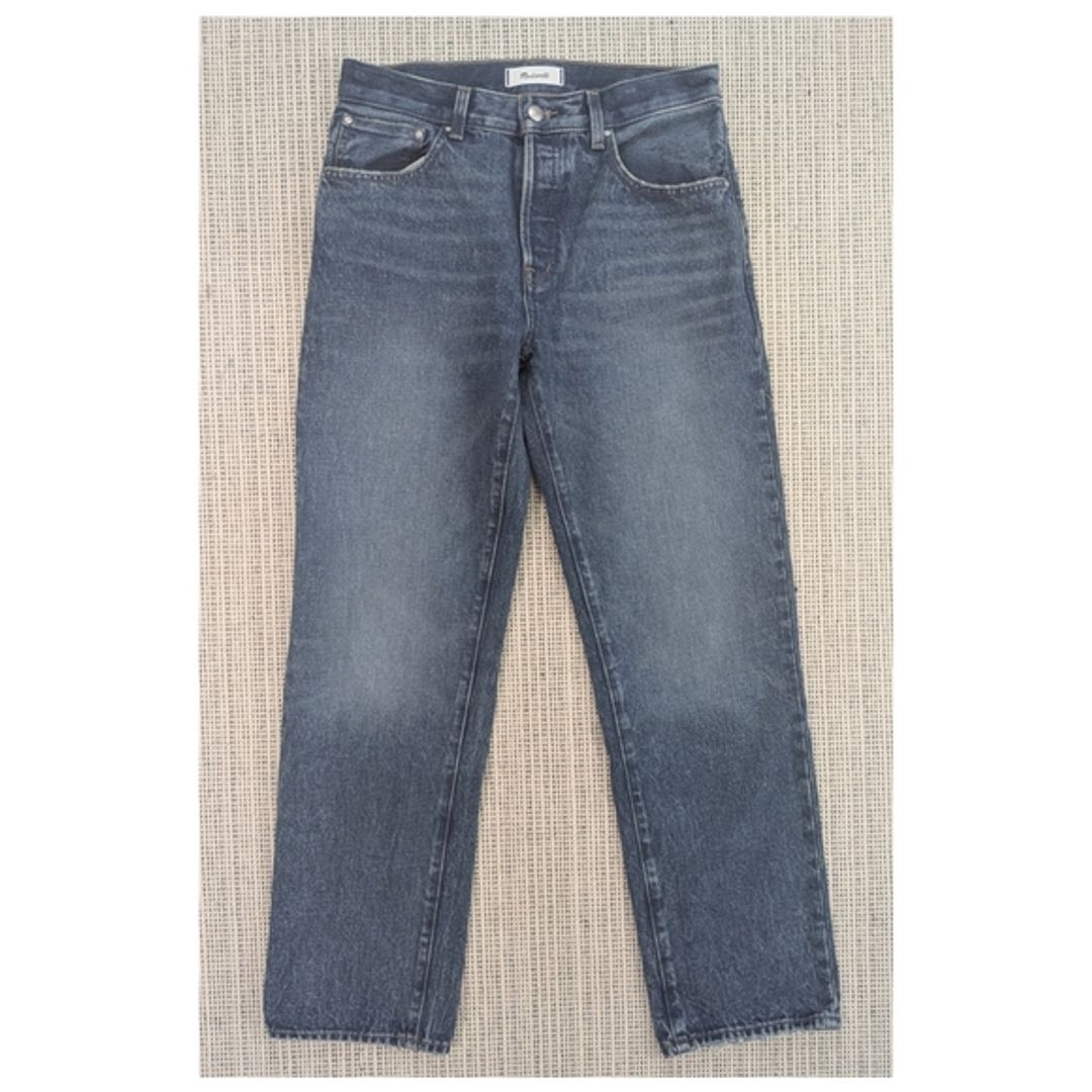 NWT Madewell The Dean Easy Straight Jean