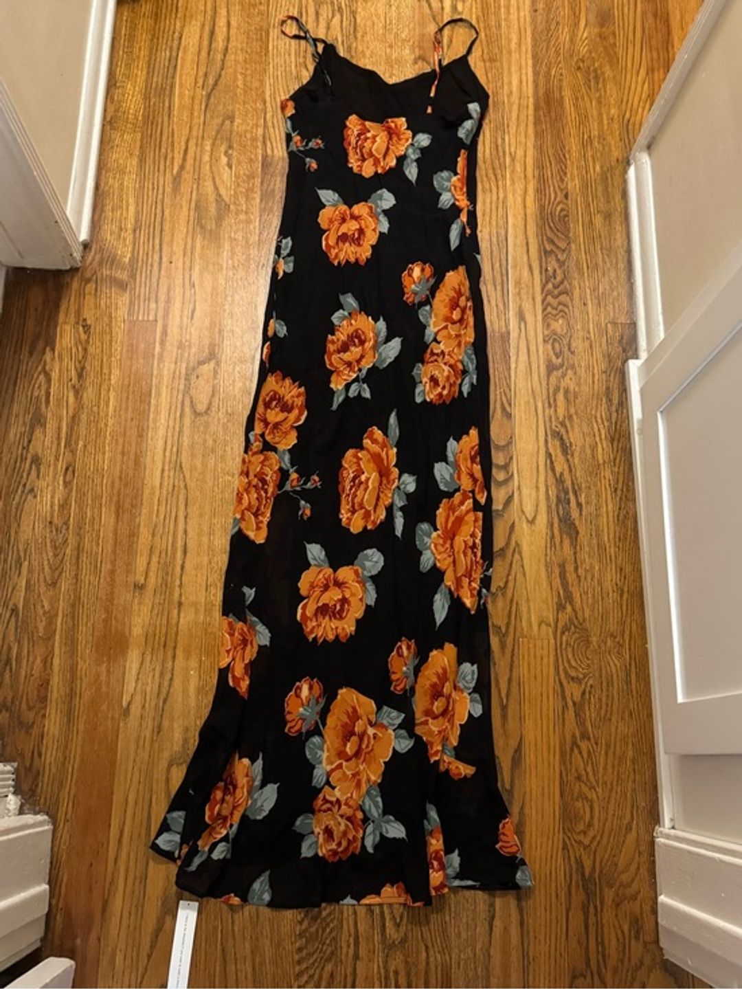 NWT Reformation Parma Dress Bias Floral Slip Maxi Dress