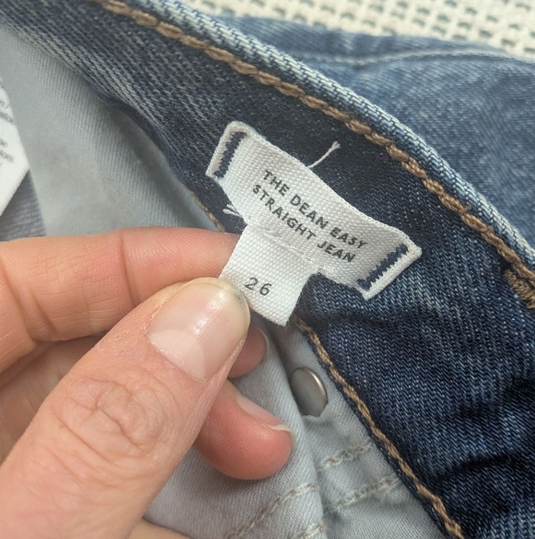 NWT Madewell The Dean Easy Straight Jean