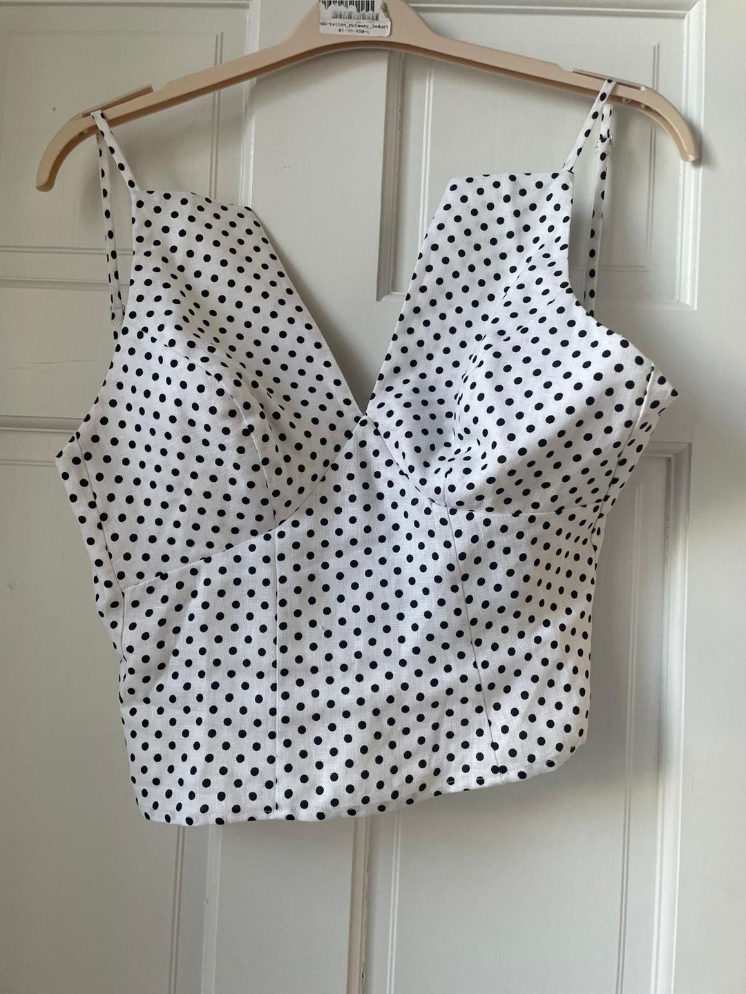 Reformation Evette Linen Top