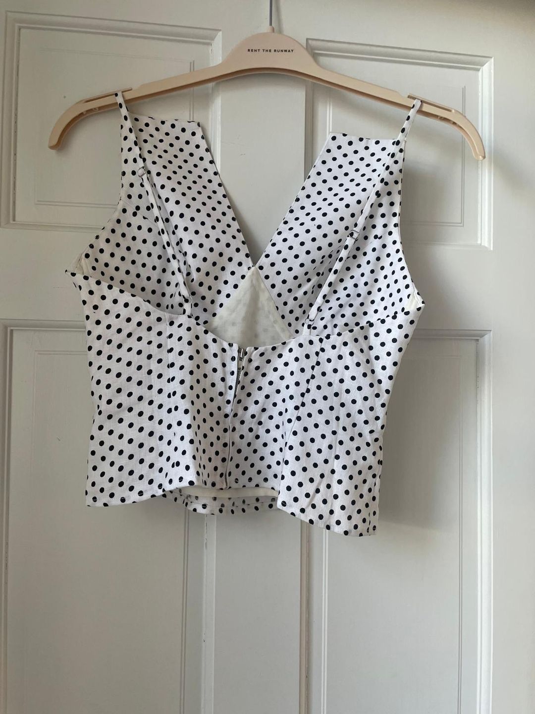 Reformation Evette Linen Top