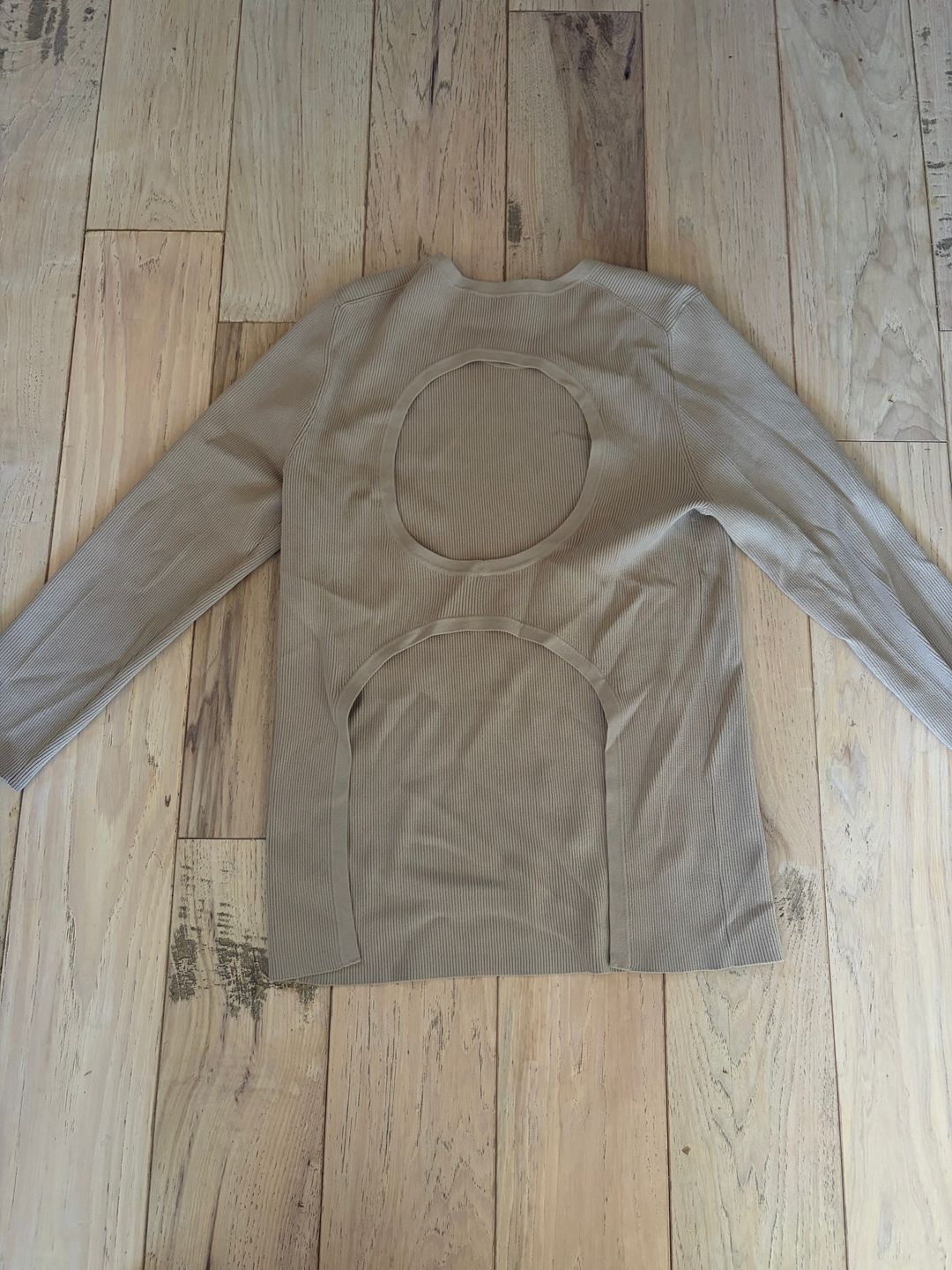 Giselle Stretch Sweater Circle Openback Pullover