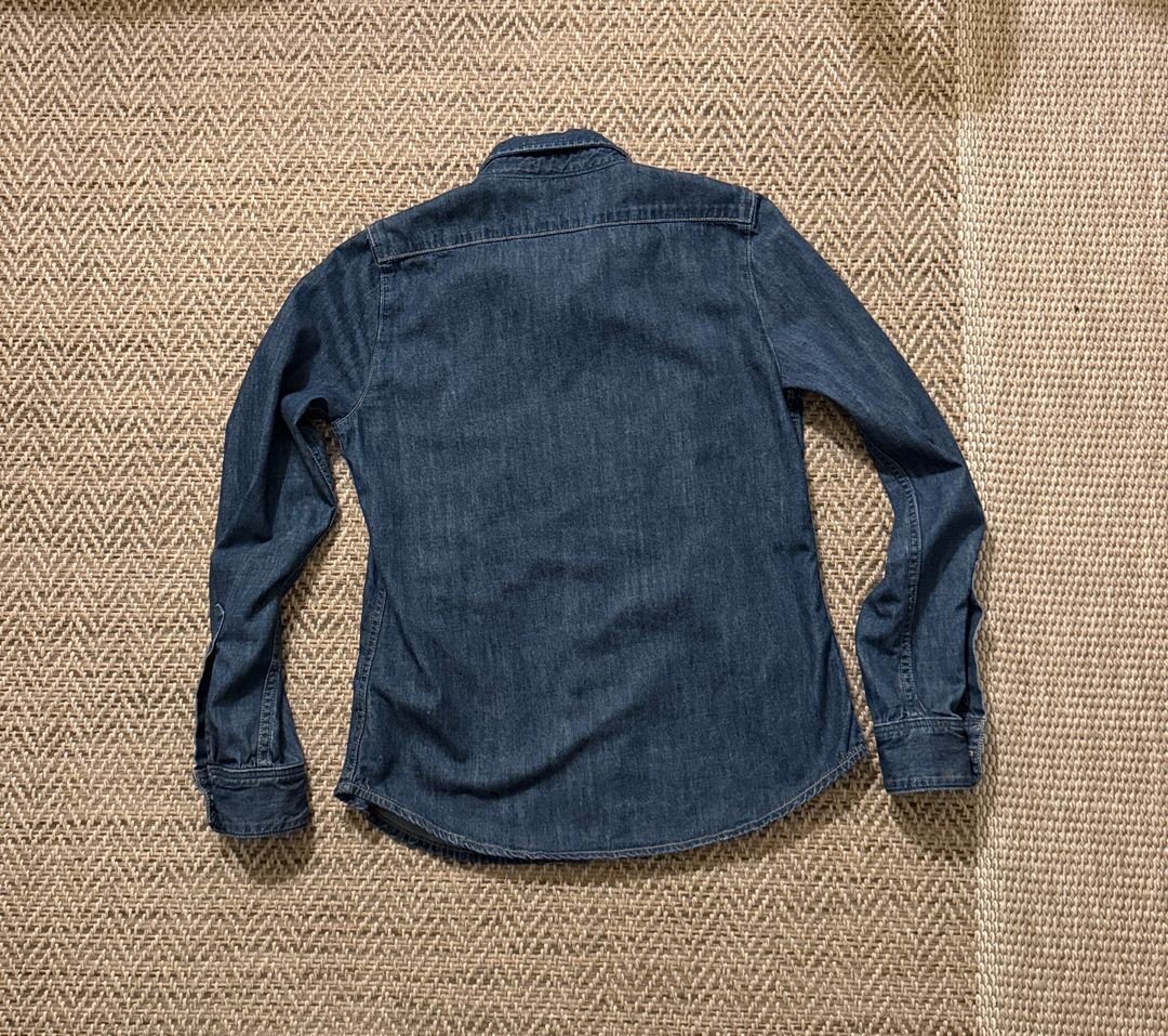 LEXA DENIM SHIRT IN CLASSIC WASH