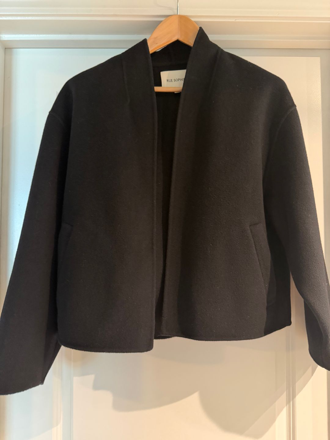 Jaures Wool & Cashmere Shawl Collar Coat