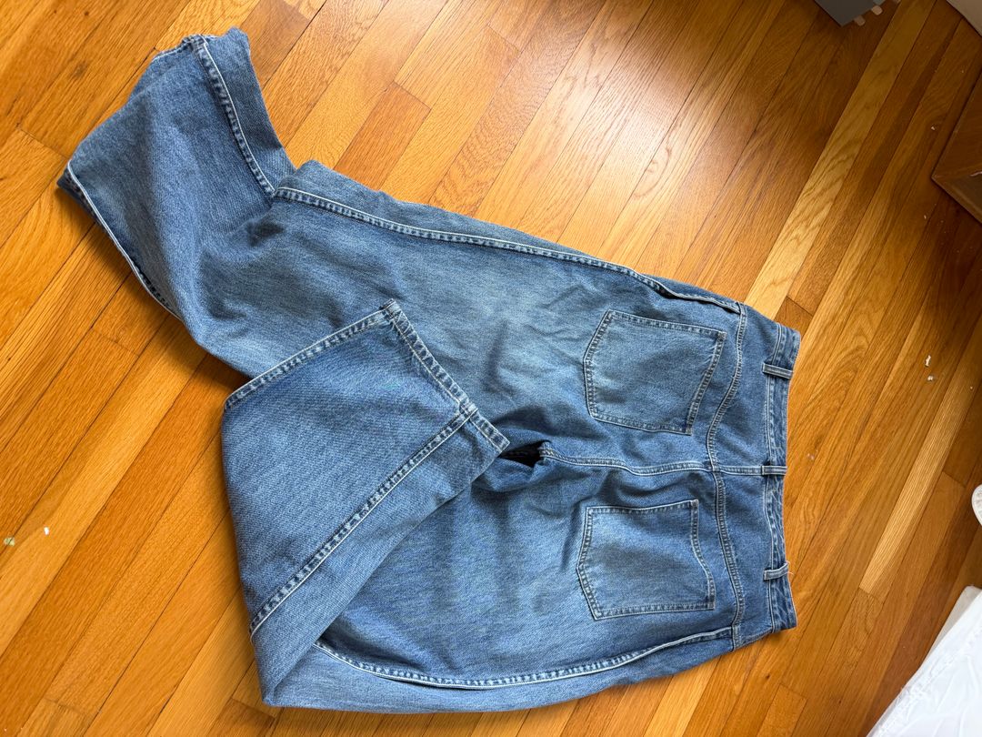 Spring Denim Tuck Jean